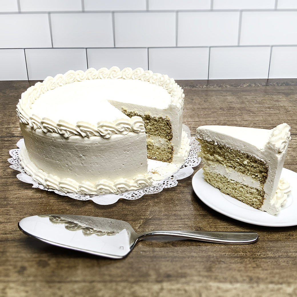 Whole nine-inch cake