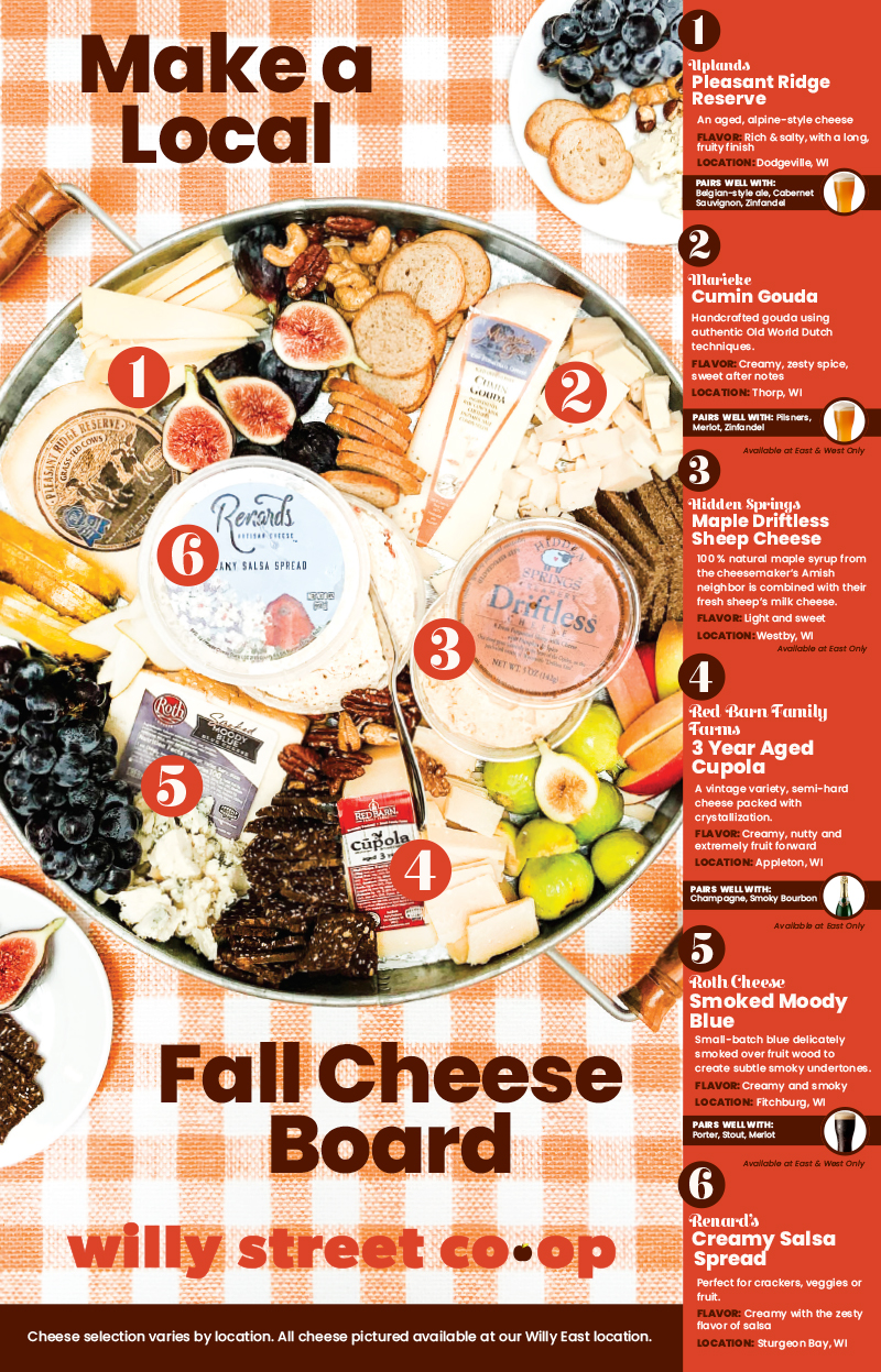 2110 Local Fall Cheese Board