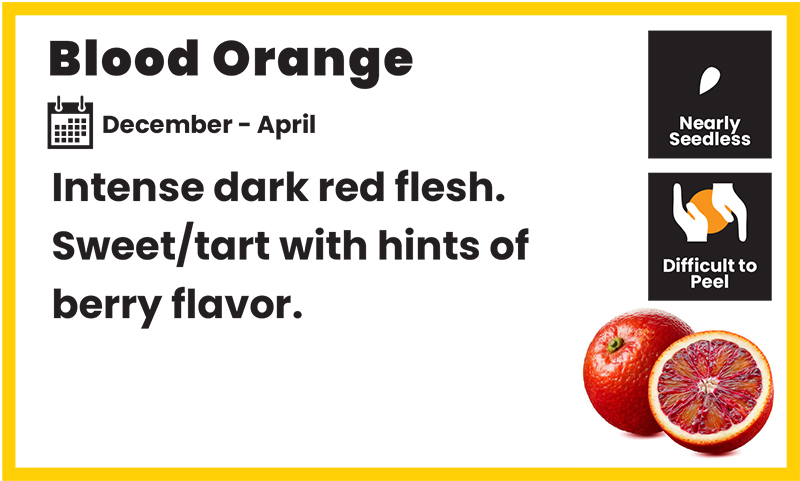 citrus card blood orange