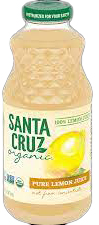 santa cruz pure lemon juice
