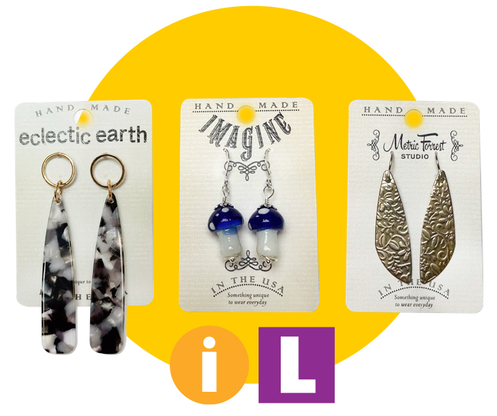 Women-Owned Inclusive Trade vendor: Eclectic Earth, Imagine & Metric Forrest