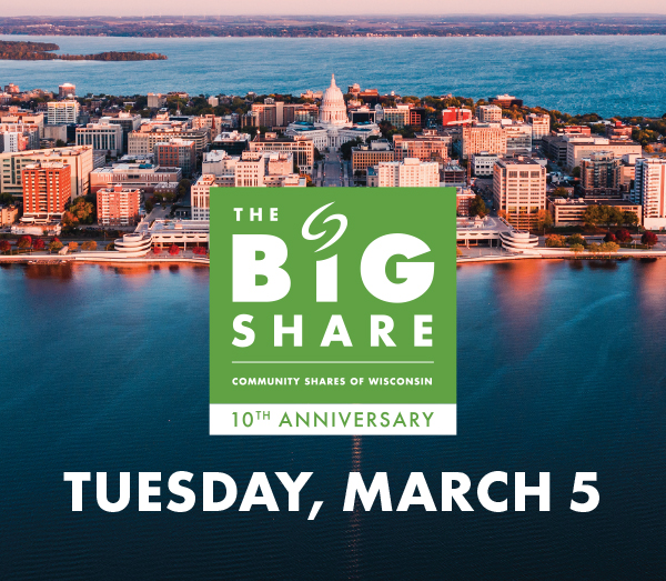 The Big Share 2024 is March 5 graphic