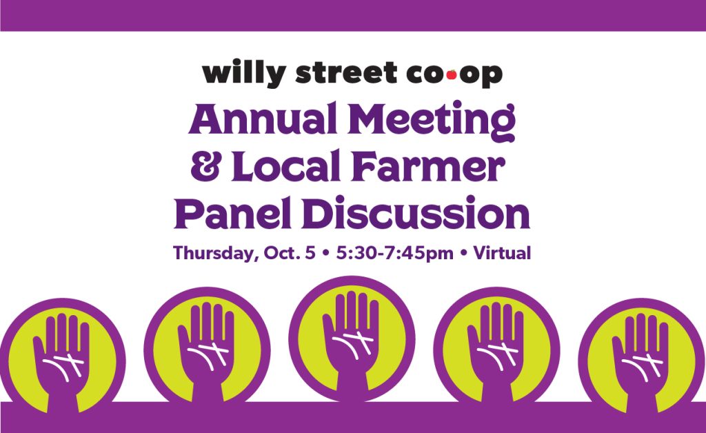 2023 Annual Meeting & Local Farmer Panel Discussion graphic