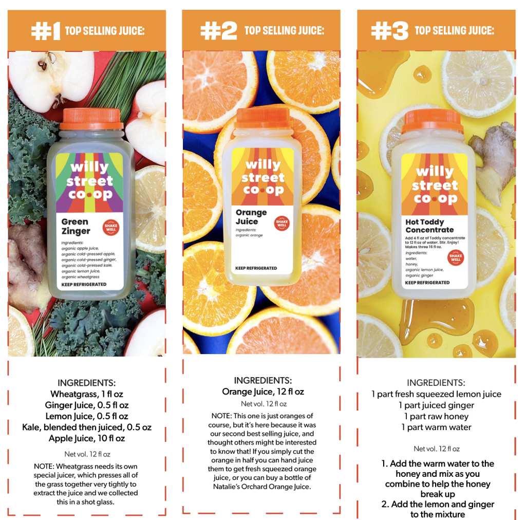 An Ode to Willy Street Co-op Juice | Willy Street Co-op | Madison, WI