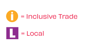 Local and Inclusive Trade key