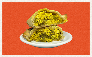 Tofu Scramble Empanada