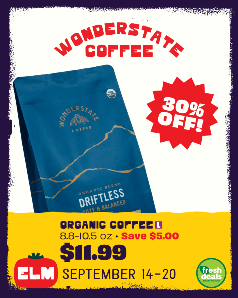 Wonderstate Coffee Sale Ad