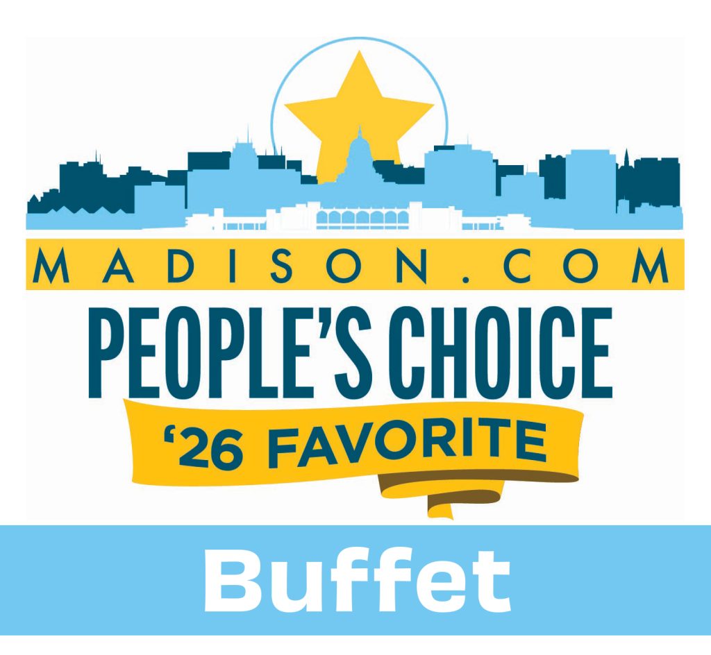 Madison.com People's Choice '26 Favorite award in the Buffet category