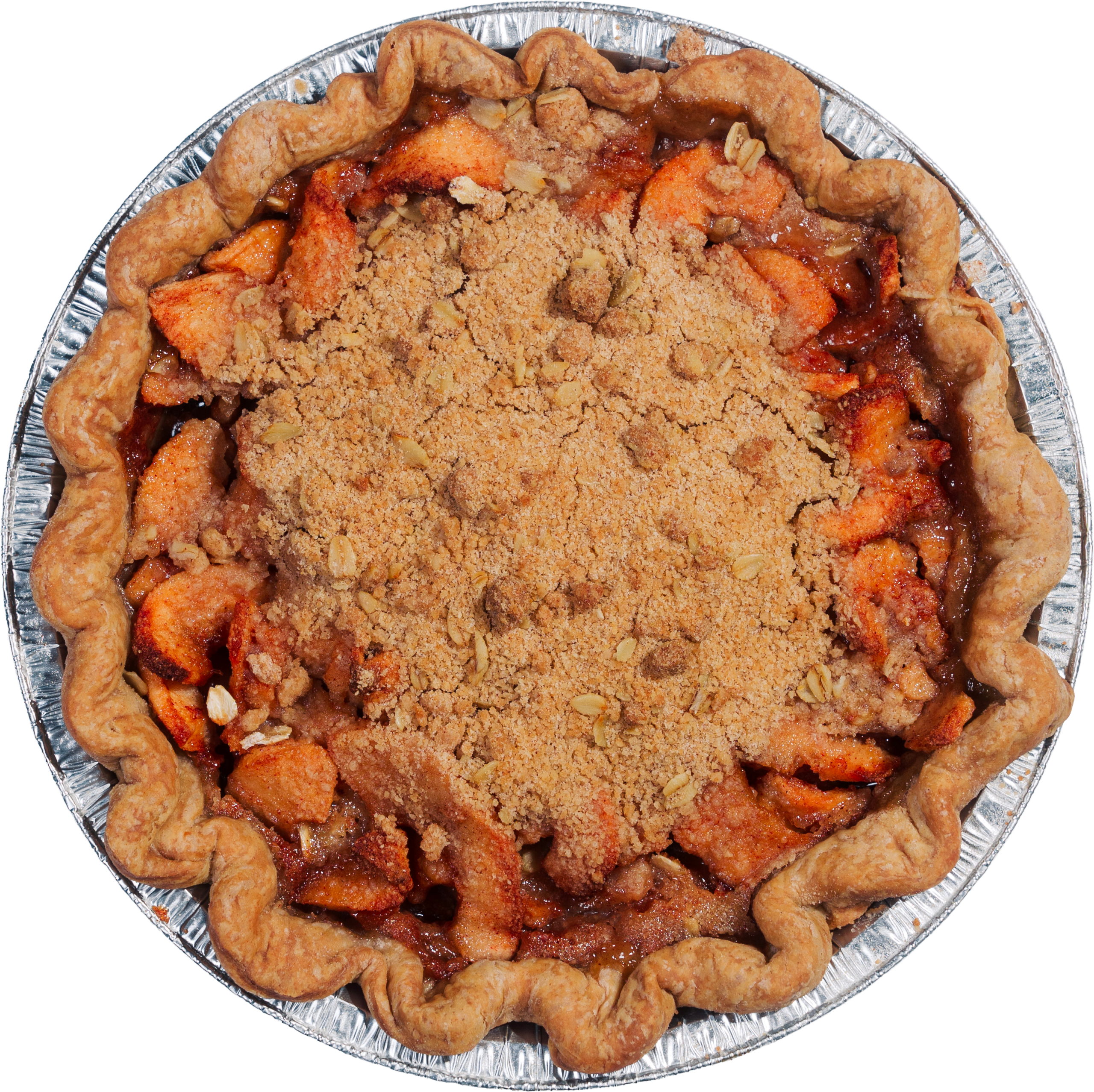 Willy Street Co-op apple pie with streusel