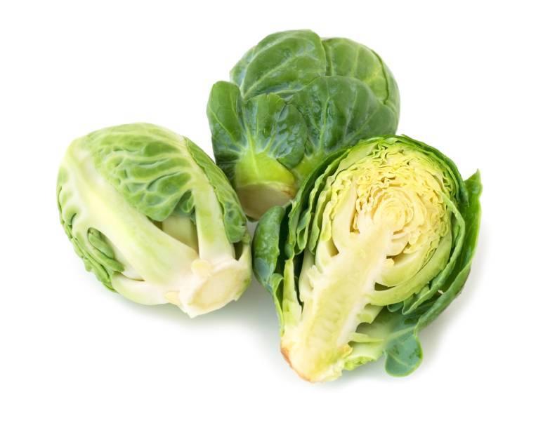 Organic Brussels sprouts