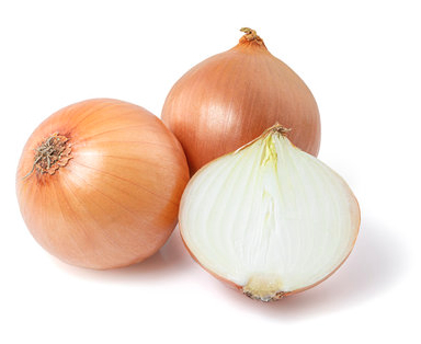 Local organic onions and shallots